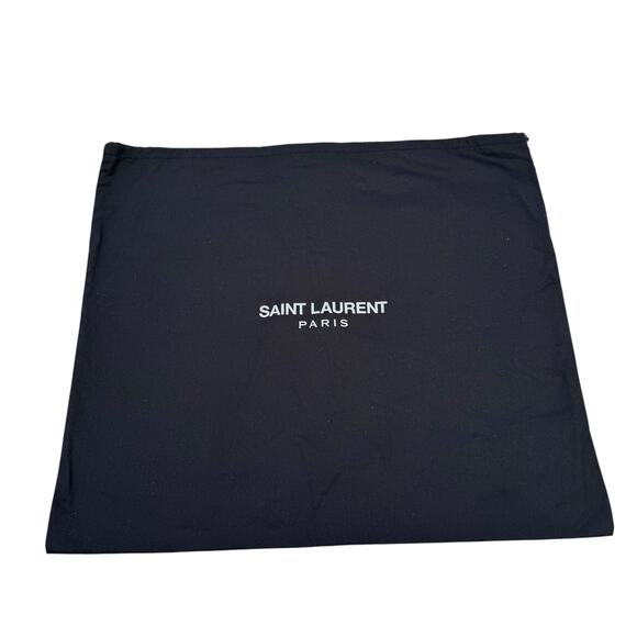 Saint Laurent Paris Black Dust Bag With Drawcord - Picture 1 of 4